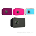 Fingerprint Wall home Mini Colorful Safes